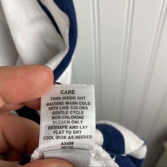 MADEWELL Navy & White Striped Dress - Picture 9 of 10